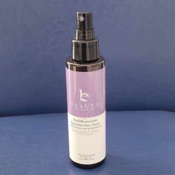 Beauty By Earth Youth Restoration Bakuchiol Face Toner - Picture 1 of 12